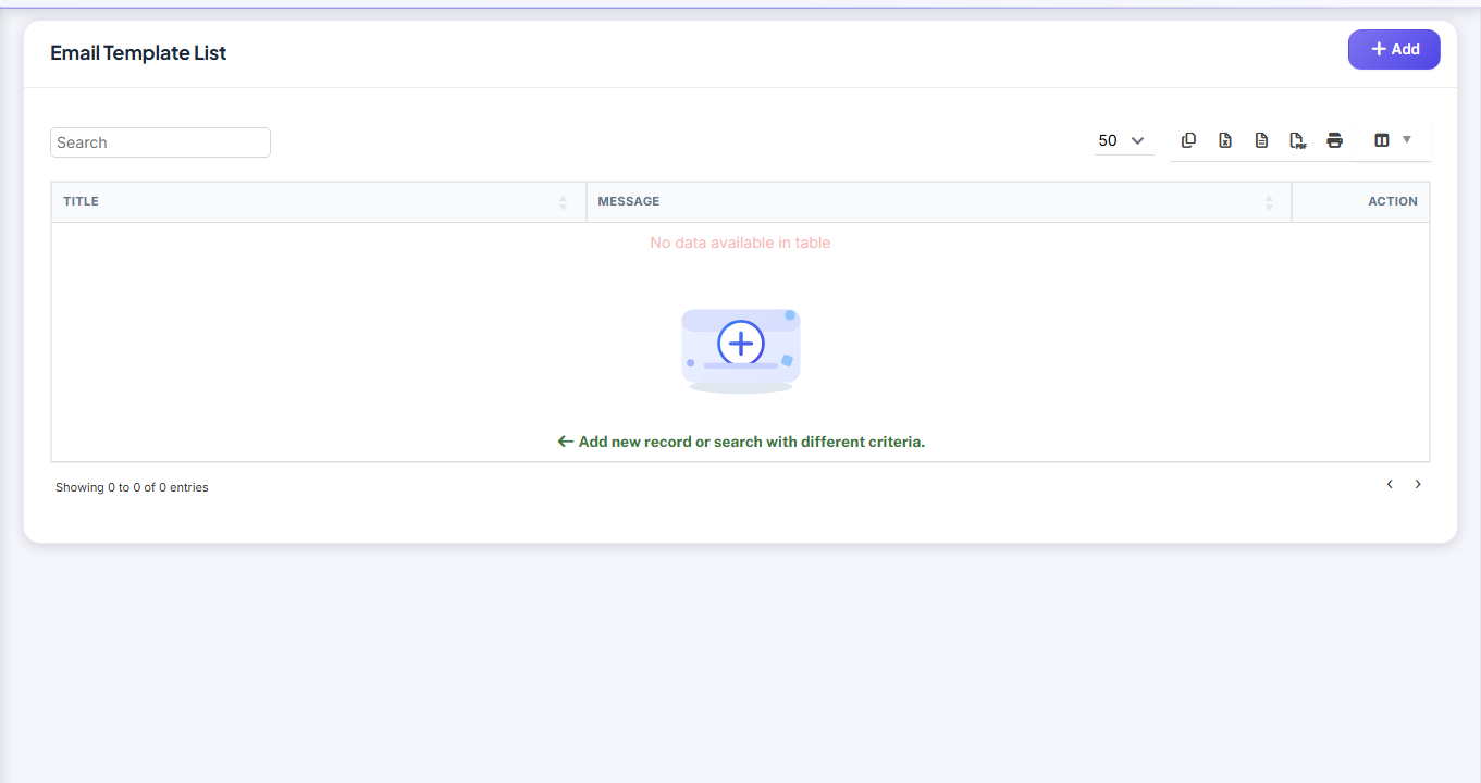 Communiquer — Email Template screenshot