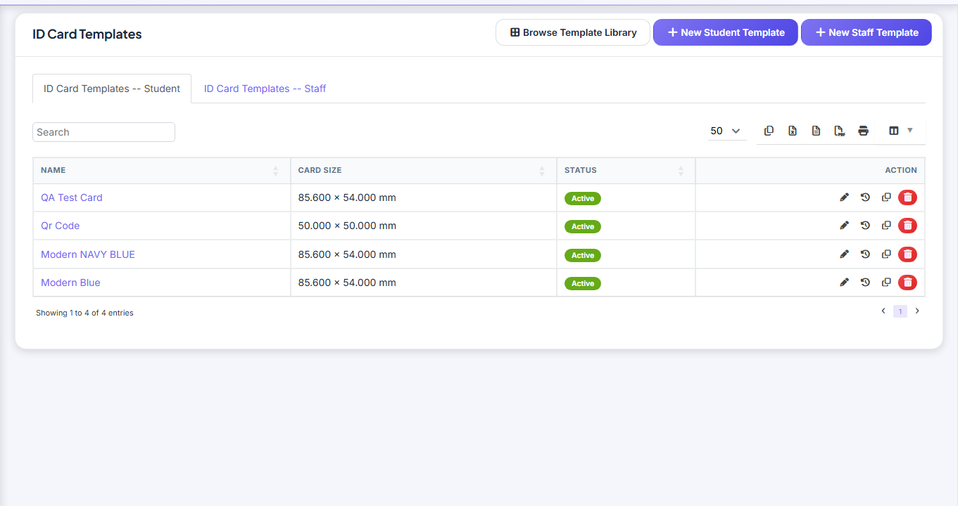 Impression — ID Card Templates screenshot